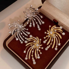 High-end Statement-making Pearl Earrings