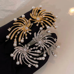 High-end Statement-making Pearl Earrings